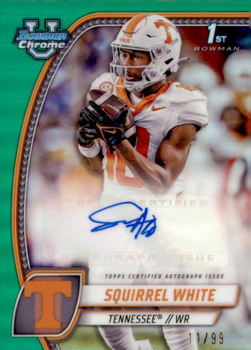 Squirrel White [Green Refractor] #PA-SWH
