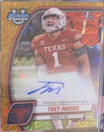 Trey Moore [Gold Shimmer Refractor] #PA-TMO
