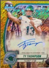 Ty Thompson [Gold Shimmer Refractor] #PA-TTH