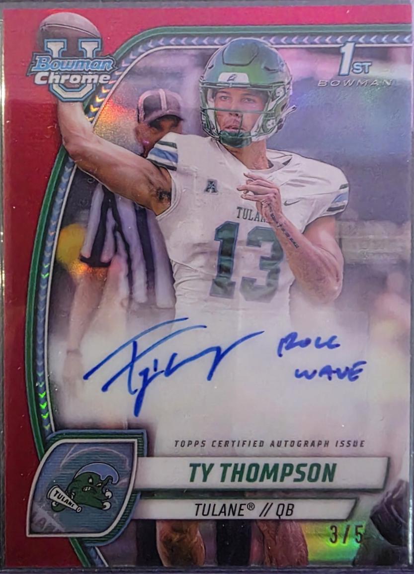 Ty Thompson [Red Refractor] #PA-TTH
