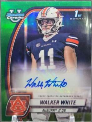 Walker White [Green Refractor] #PA-WW