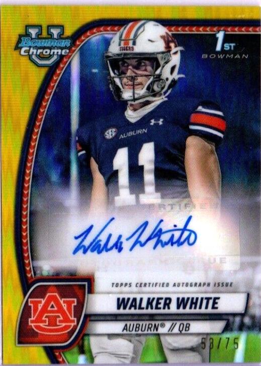 Walker White [Yellow Refractor] #PA-WW
