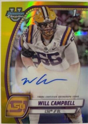Will Campbell [Yellow Refractor] #PA-WCA