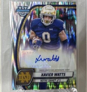 Xavier Watts [Stealth Refractor] #PA-XWA