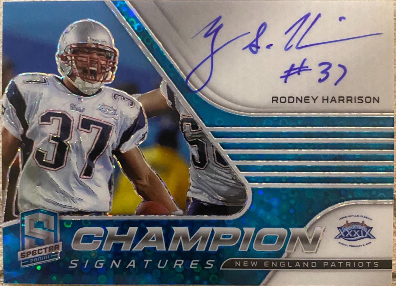 Rodney Harrison [Neon Green] #CS-RH