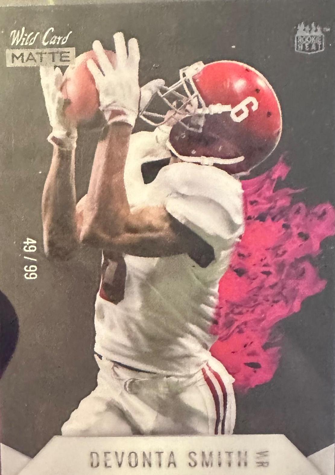 Devonta Smith [Pink Flames] #MRHR-7