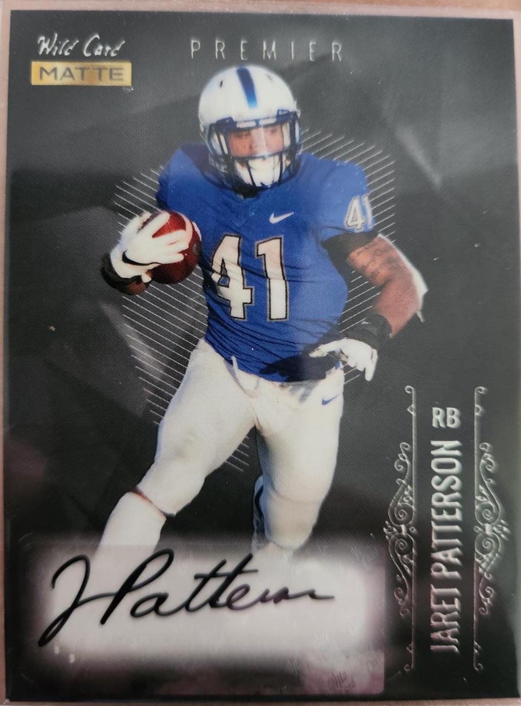 Jaret Patterson [Autograph] #MB-A