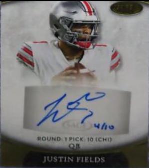 Justin Fields [Gold] #ASP-37