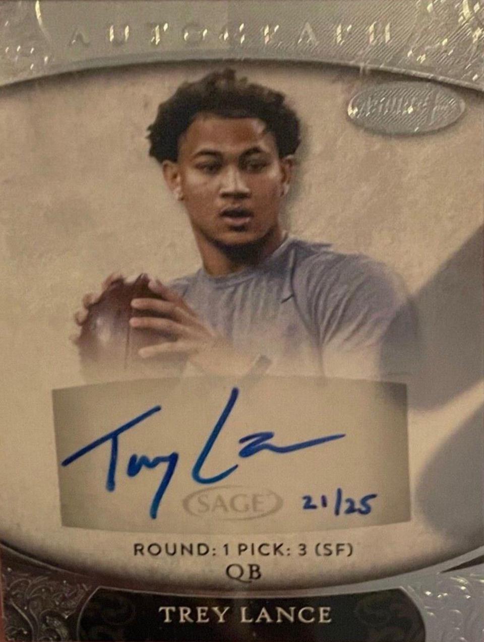 Trey Lance [Silver] #ASP-65
