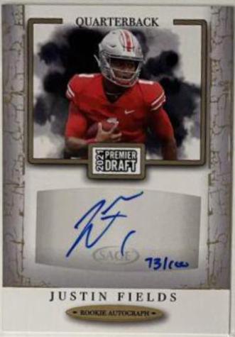 Justin Fields [Gold] #A1