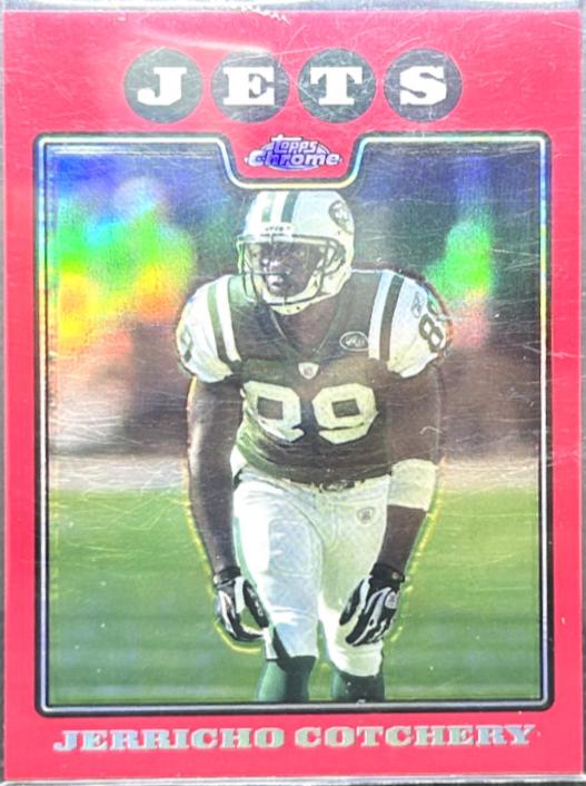 Jerricho Cotchery [Red Refractor] #TC64