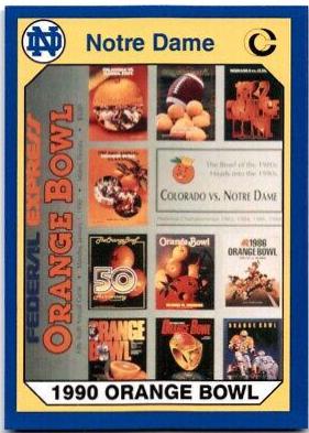 1990 Orange Bowl #56