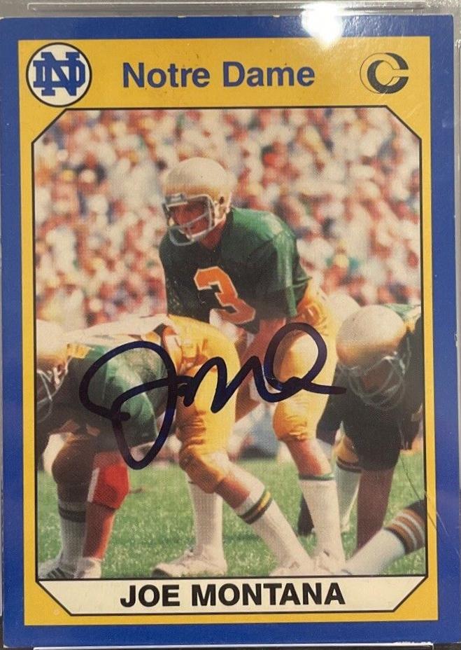 Joe Montana [Autograph] #1