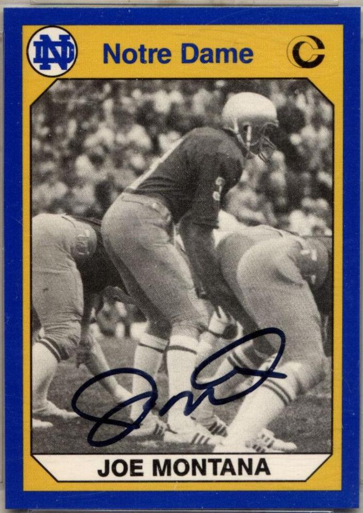 Joe Montana [Autograph] #170