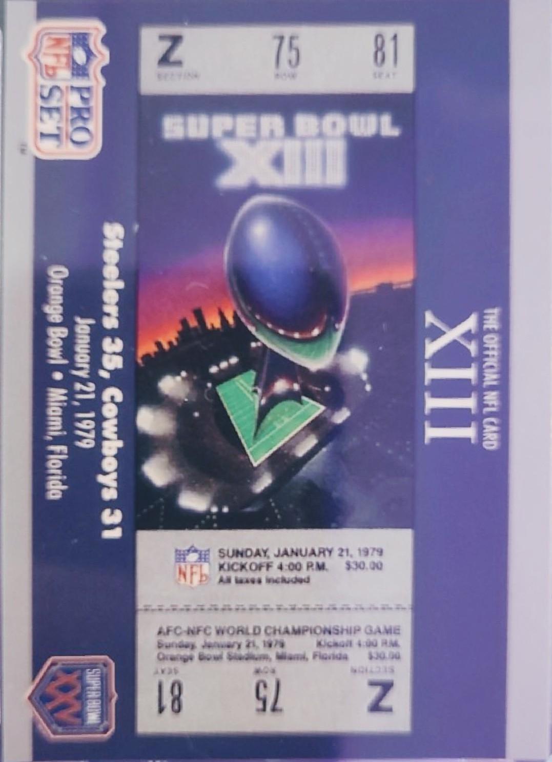Super Bowl XIII #13
