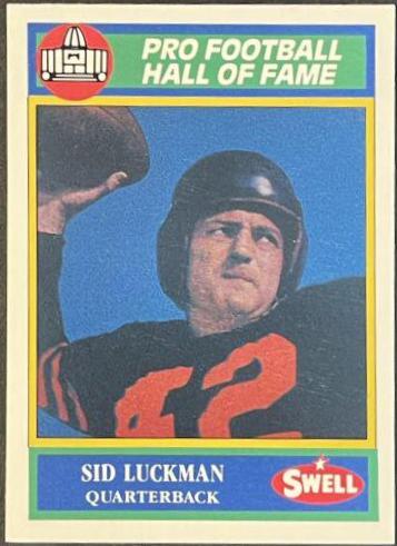 Sid Luckman #27
