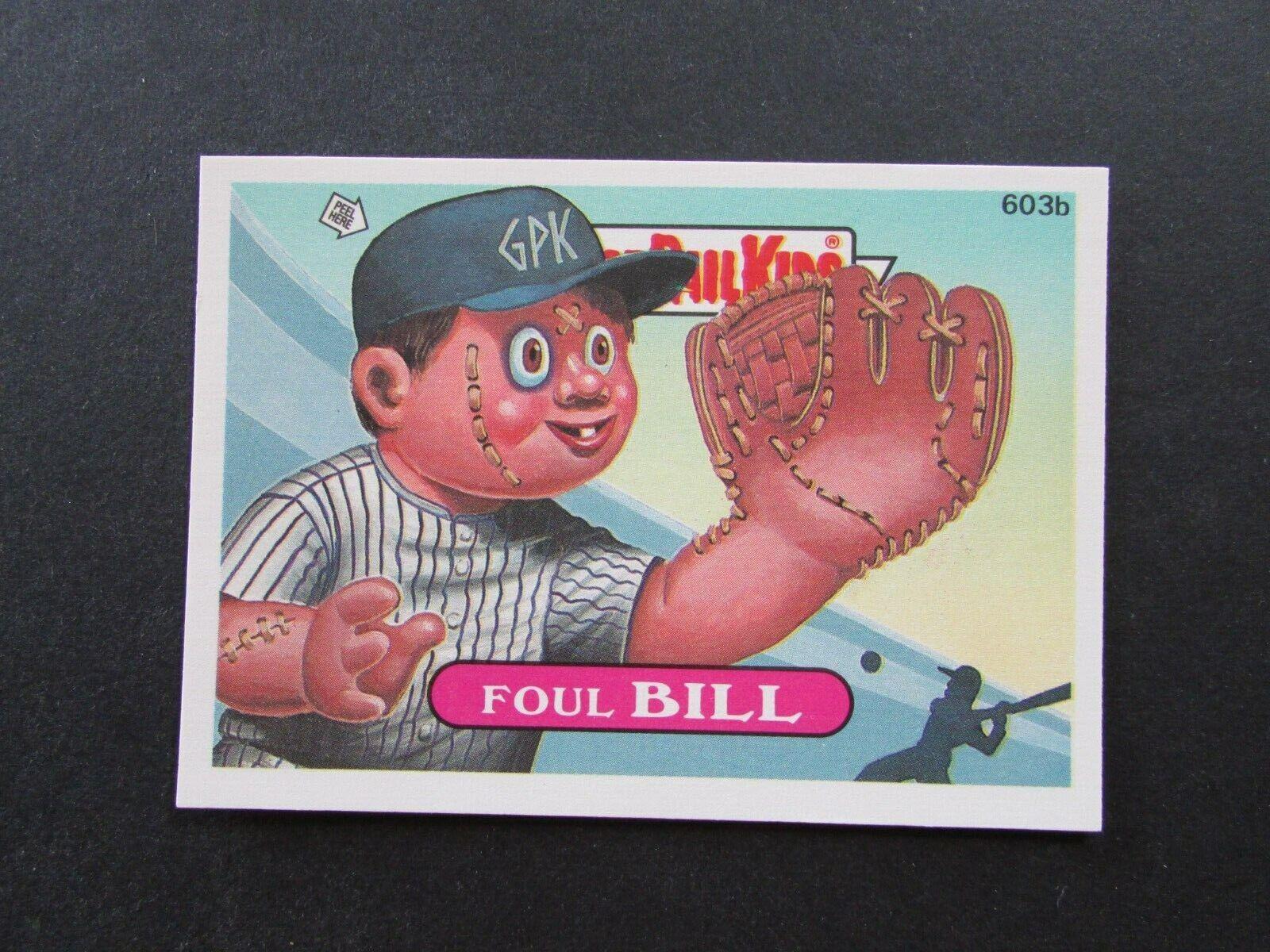 Foul BILL #603b