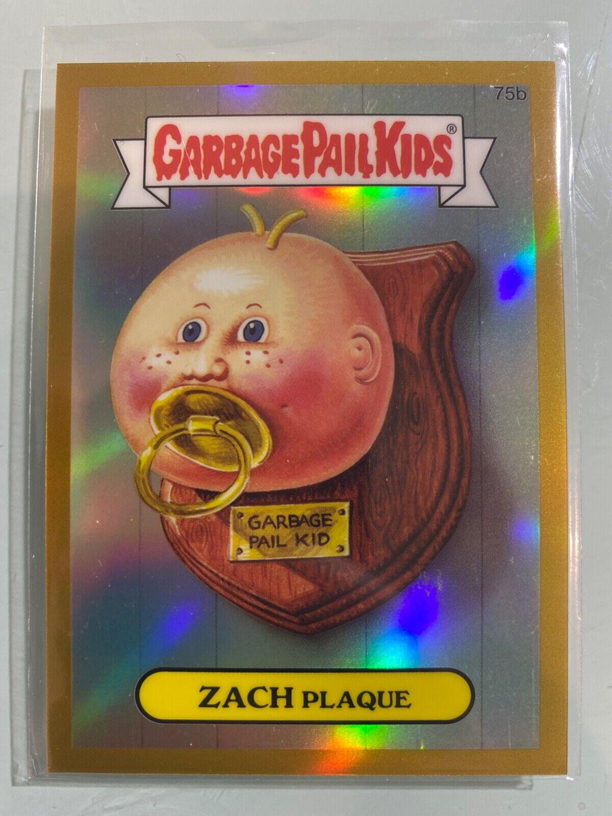 ZACH Plaque [Gold] #75b
