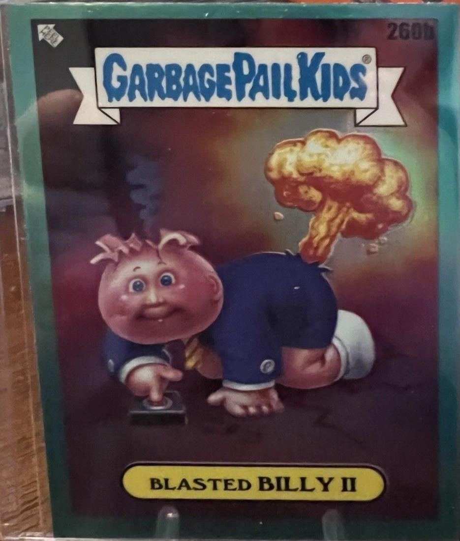 Blasted BILLY II [Aqua Refractor] #260b