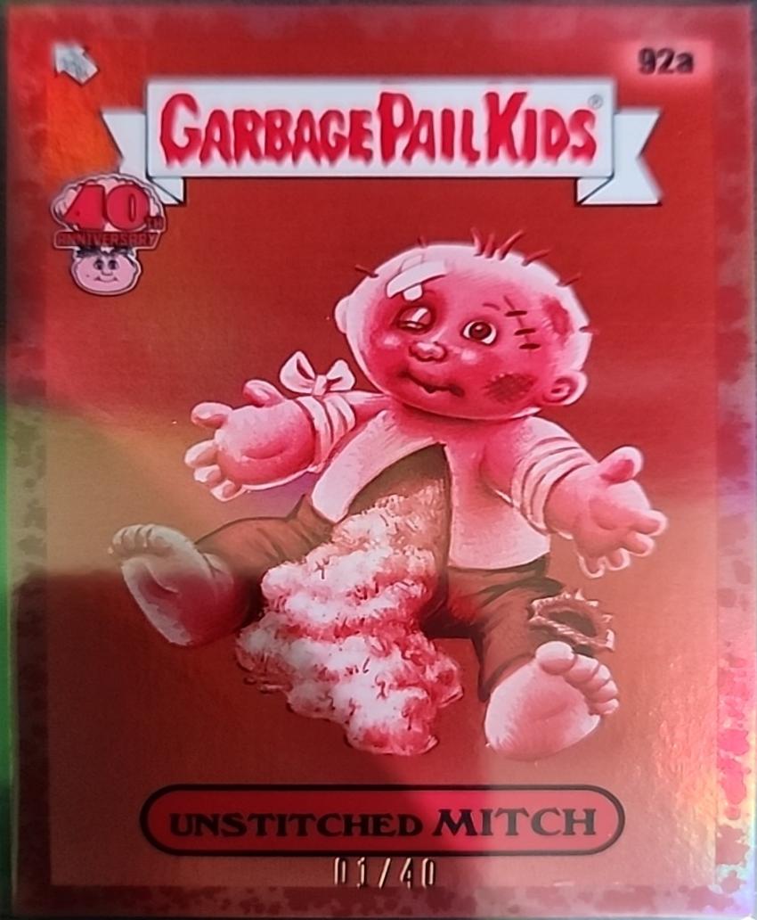 Unstitched Mitch [Red] #92a