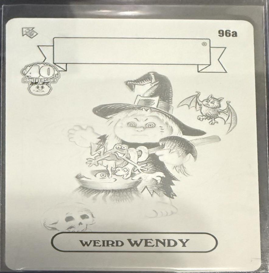 Weird Wendy [Printing Plate] #96a