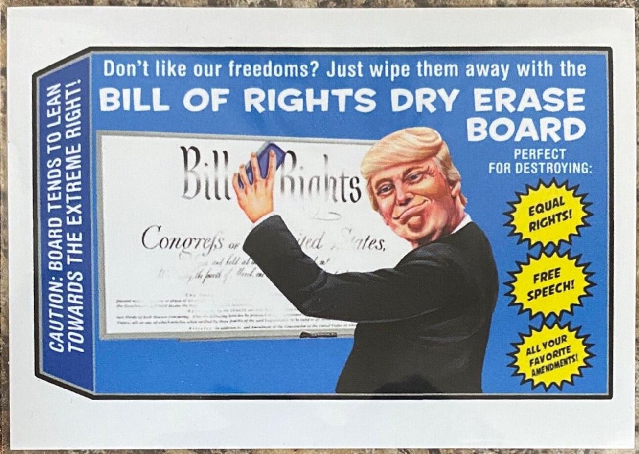Bill of Rights Dry Erase Board #125