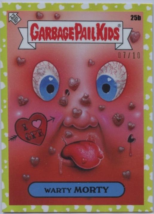 Warty MORTY [Yellow Hearts Foil] #25B