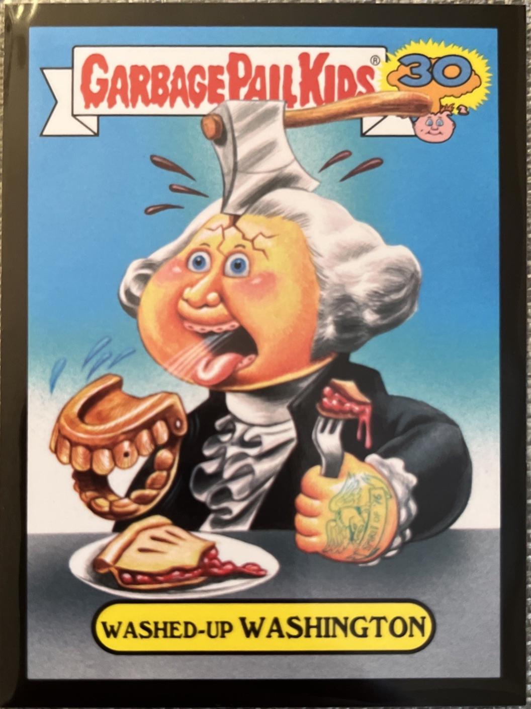 Washed-up WASHINGTON [Black] #6b