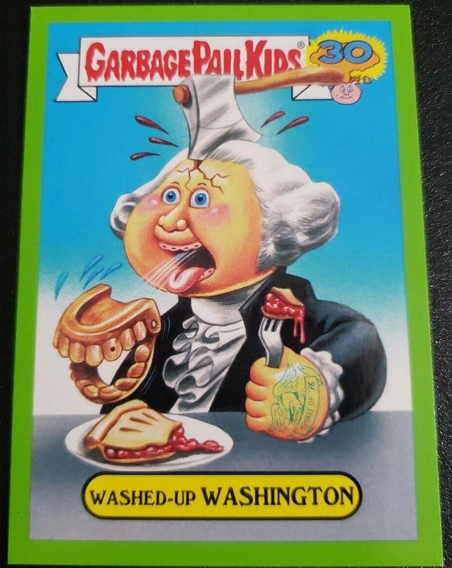 Washed-up WASHINGTON [Green] #6b