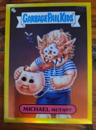 MICHAEL Mutant [Gold Refractor] #201a