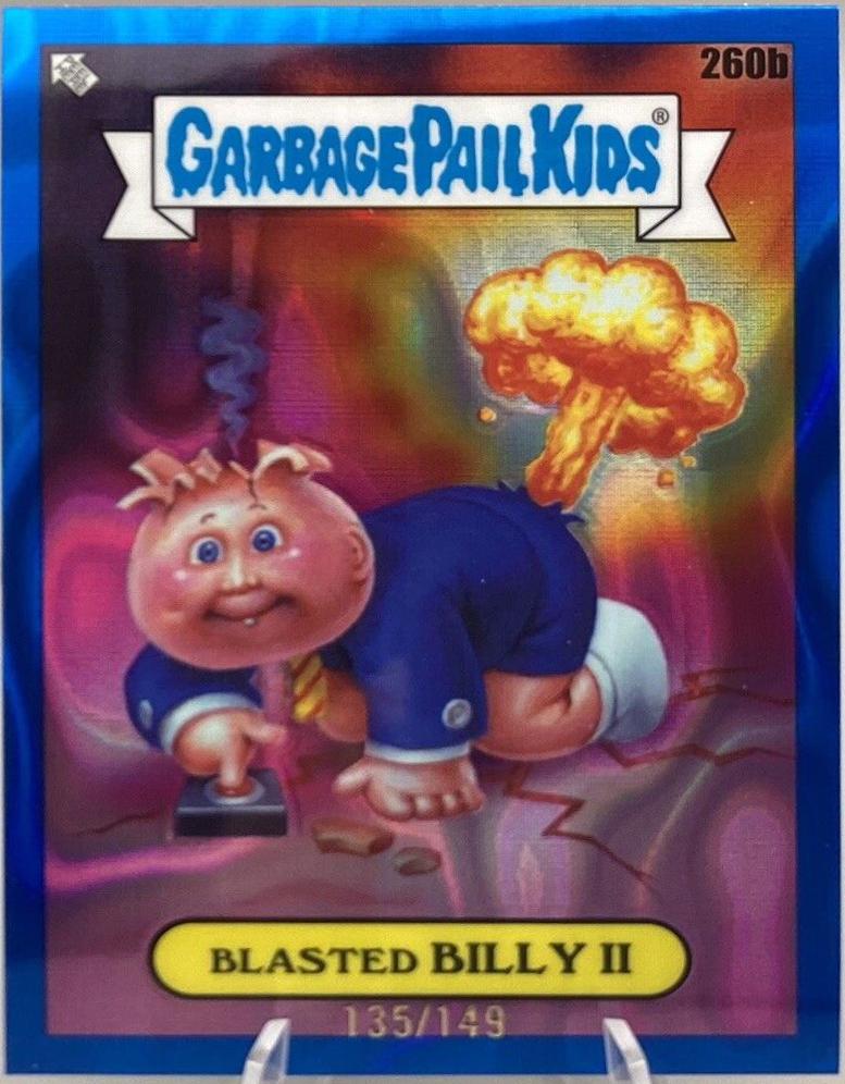 Blasted BILLY II [Blue Lava Refractor] #260b