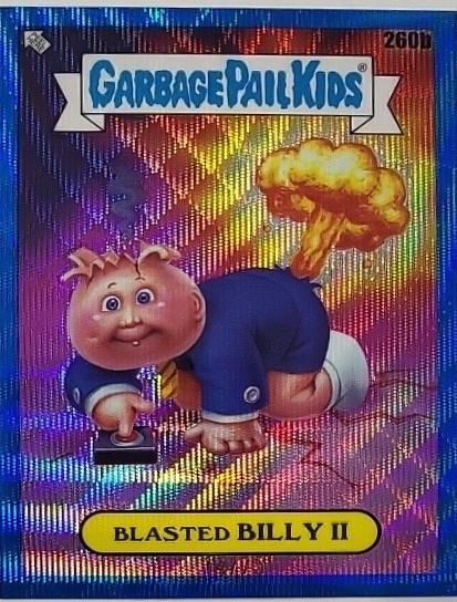 Blasted BILLY II [Blue Wave Refractor] #260b