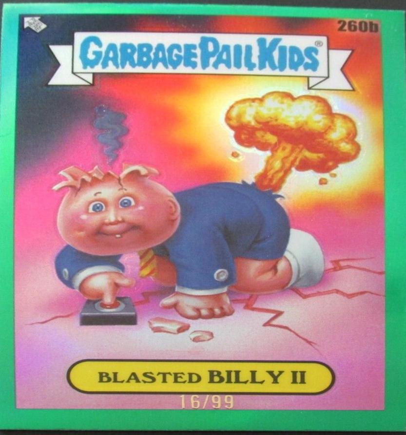 Blasted BILLY II [Green Refractor] #260b