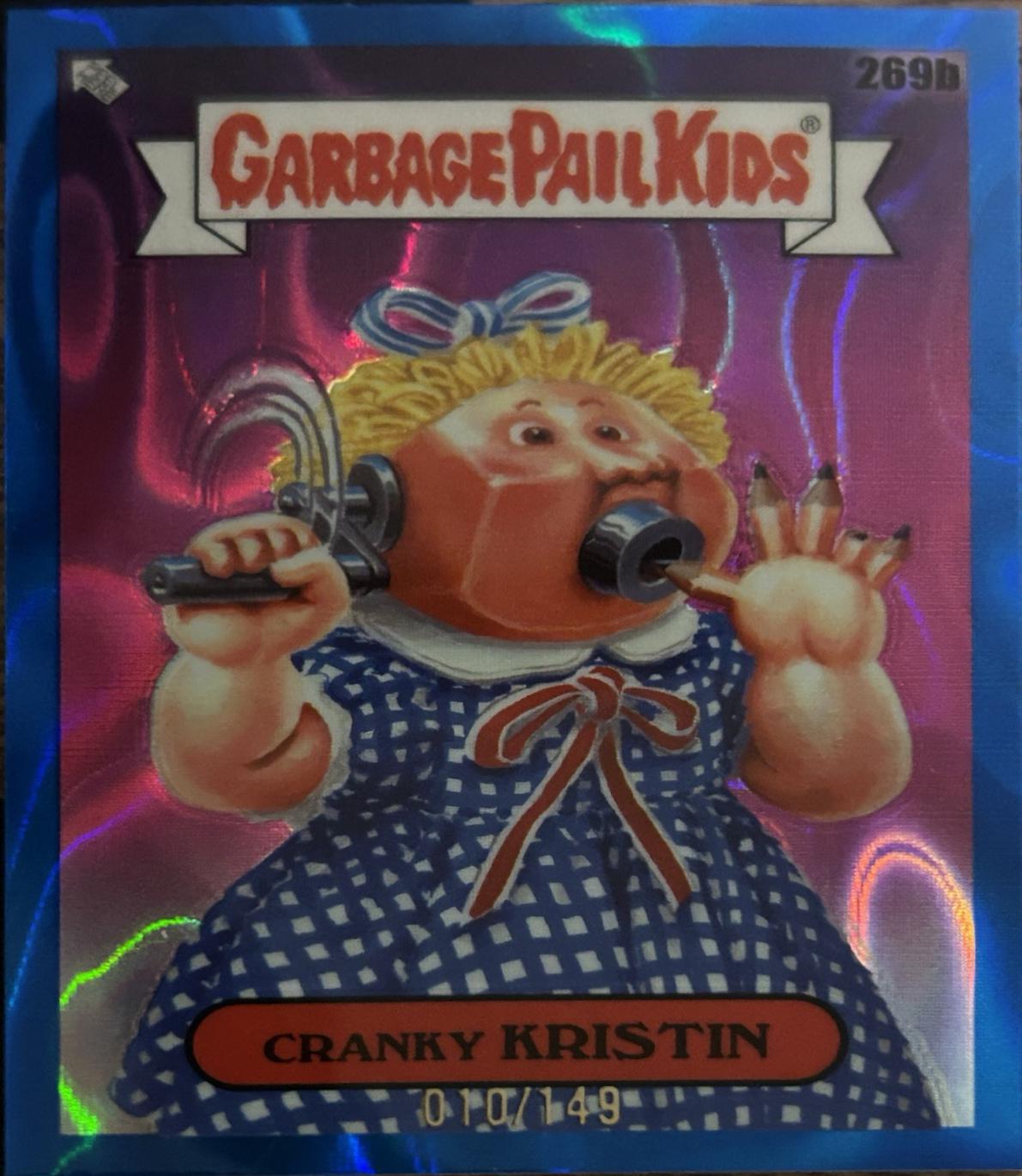 Cranky KRISTIN [Blue Lava Refractor] #269b