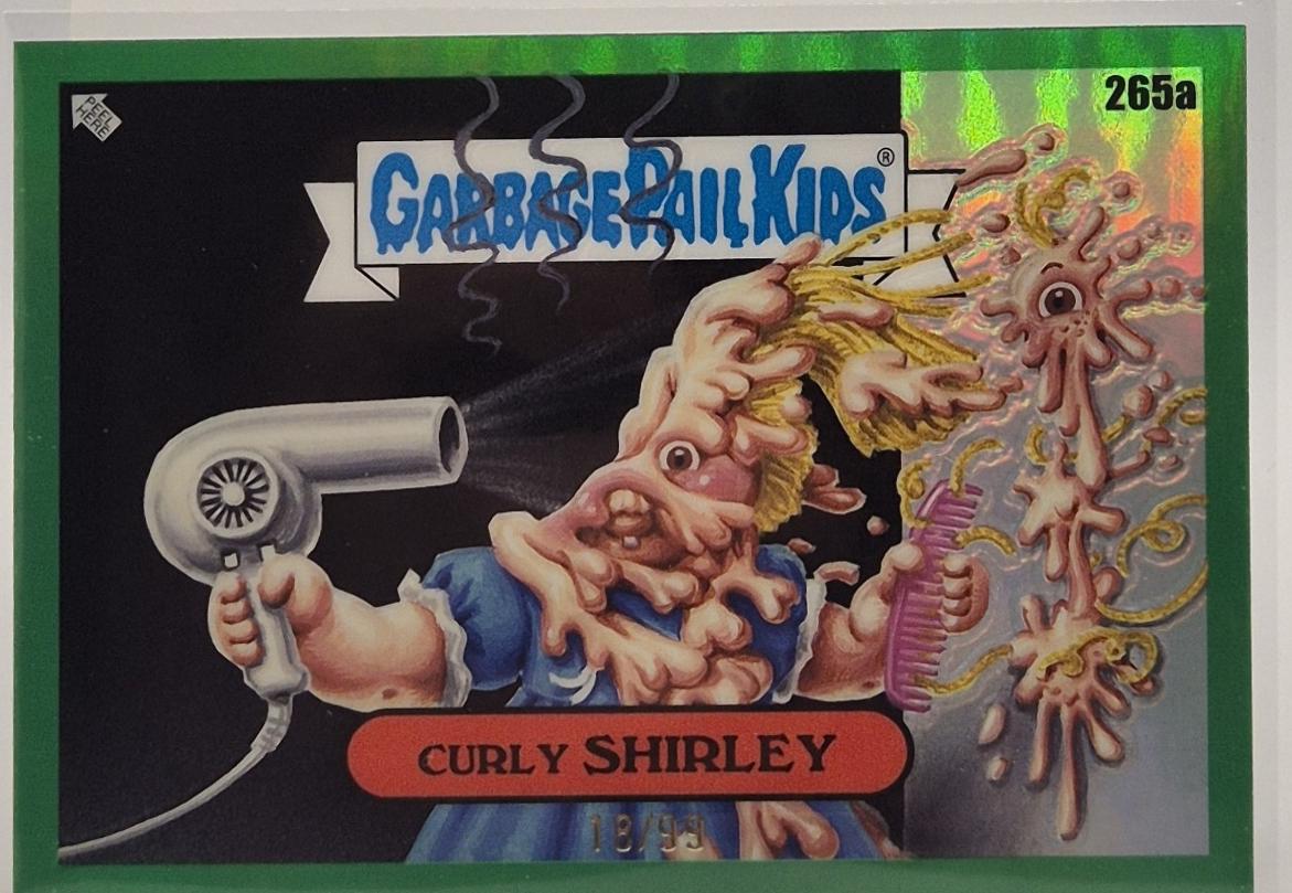 Curly SHIRLEY [Green Refractor] #265a