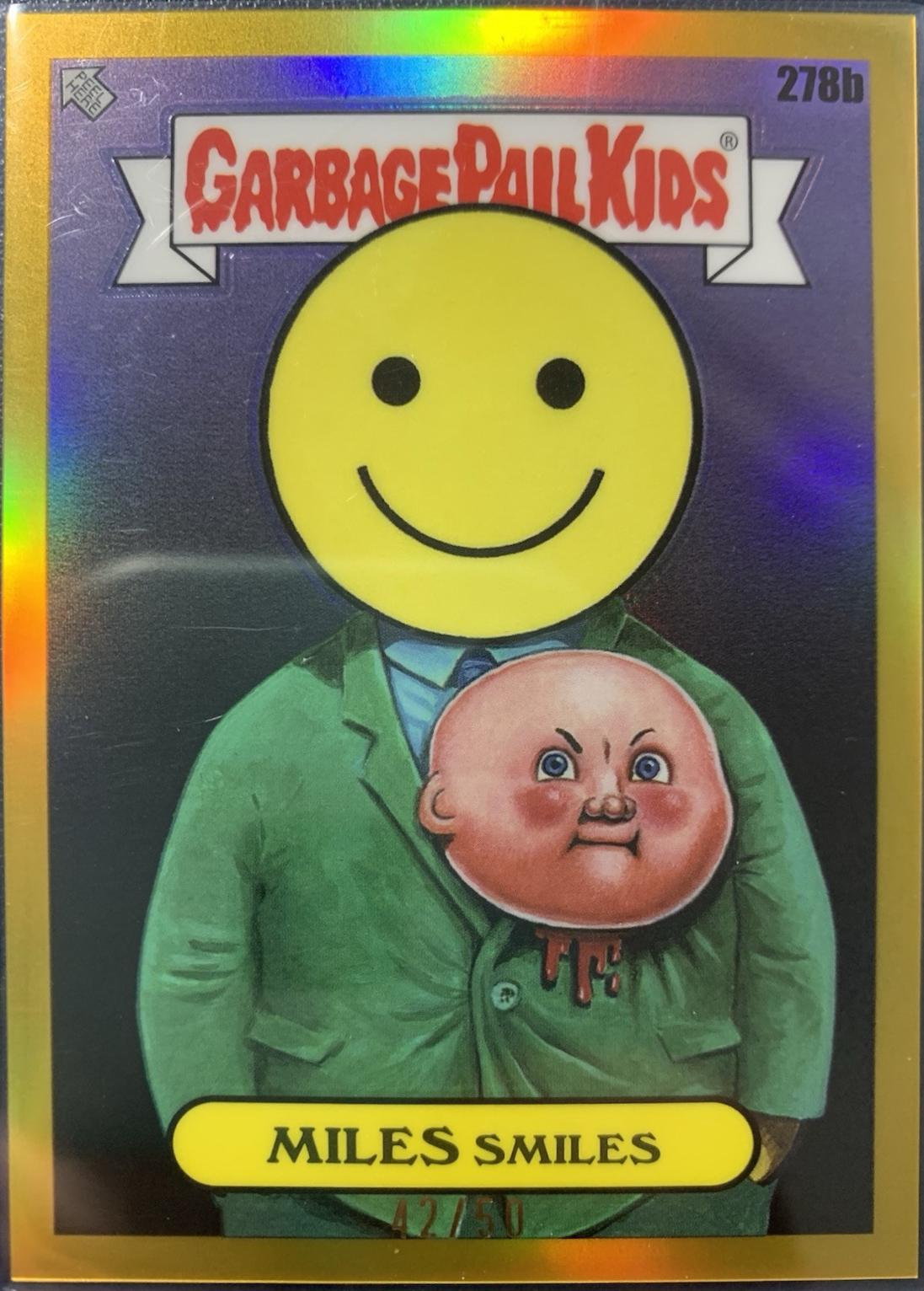 MILES Smiles [Gold Refractor] #278b