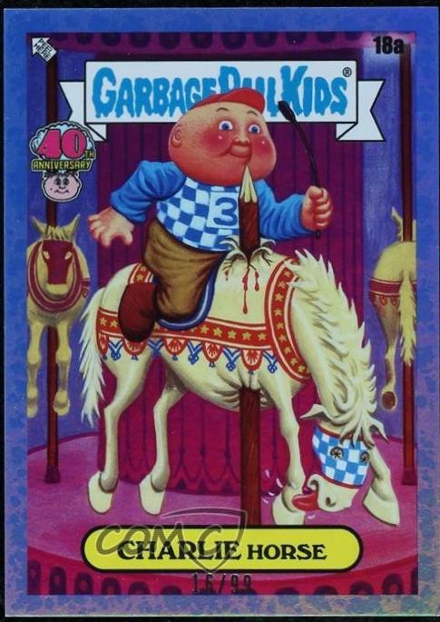 Charlie Horse [Blue] #18a