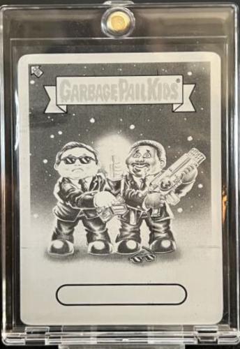 Mendel in Black [Printing Plate] #39a