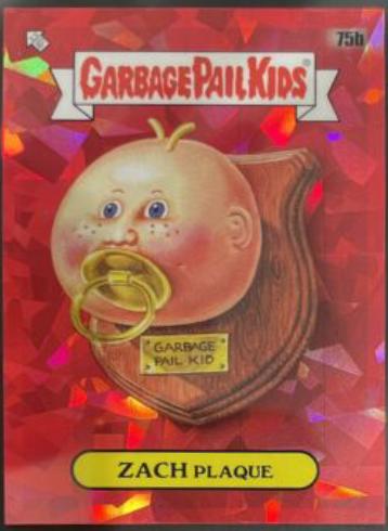 ZACH Plaque [Red] #75b