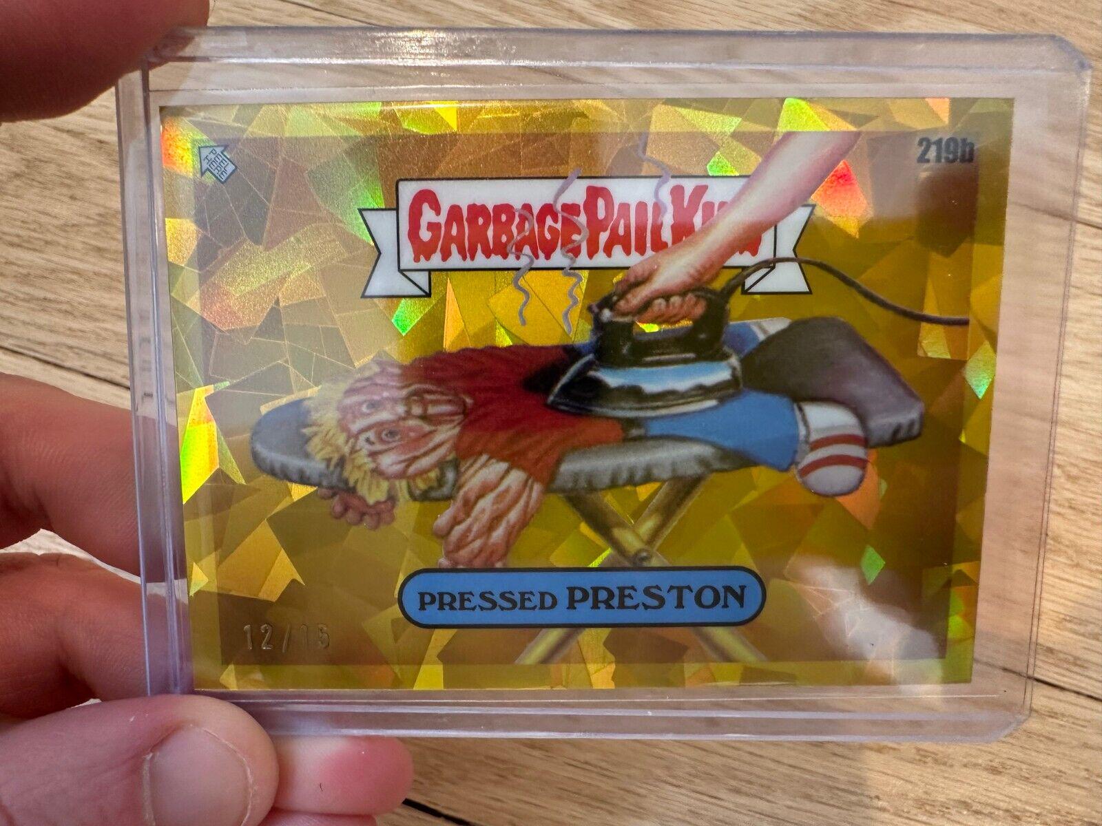 Pressed PRESTON [Gold] #219b