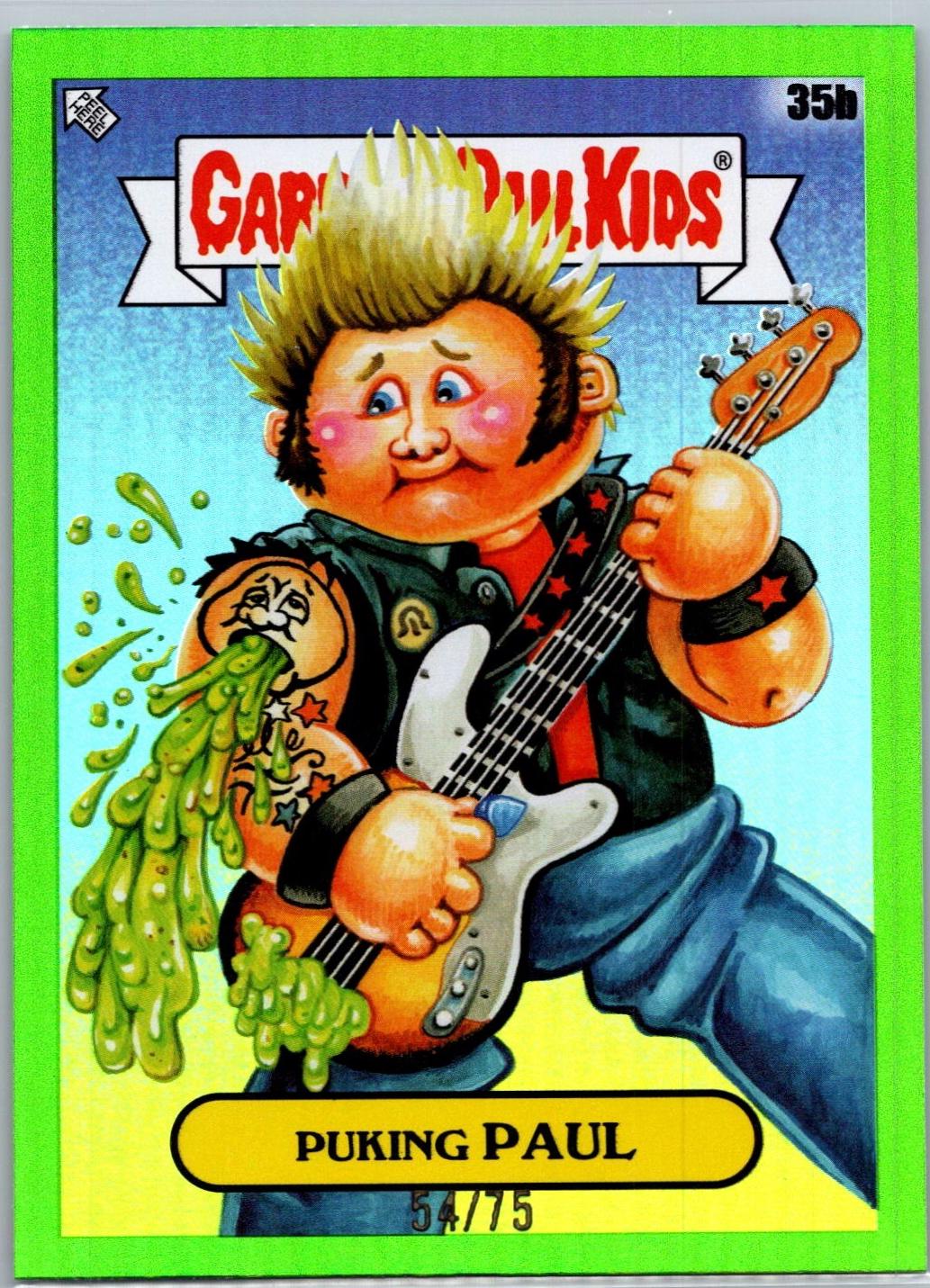Puking PAUL [Green Foil] #35b