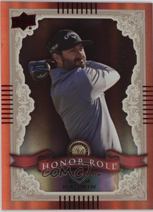 Adam Hadwin [Red Rainbow Foil] #HR-6