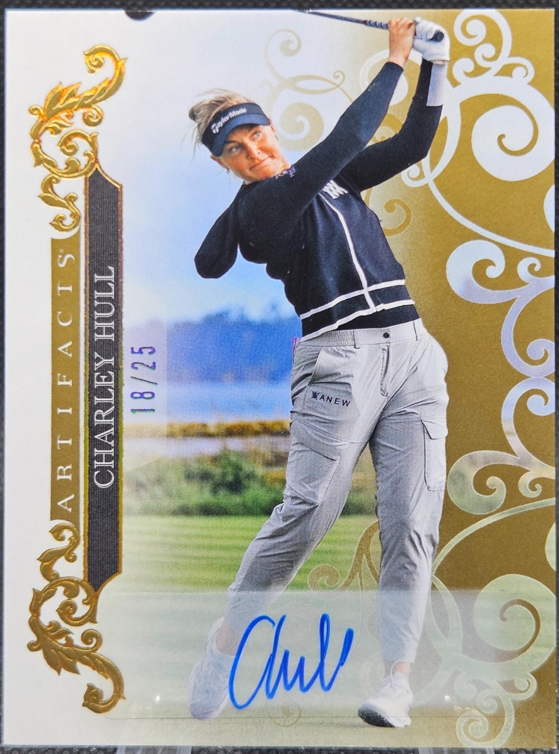 Charley Hull [Gold Spectrum Autograph] #9
