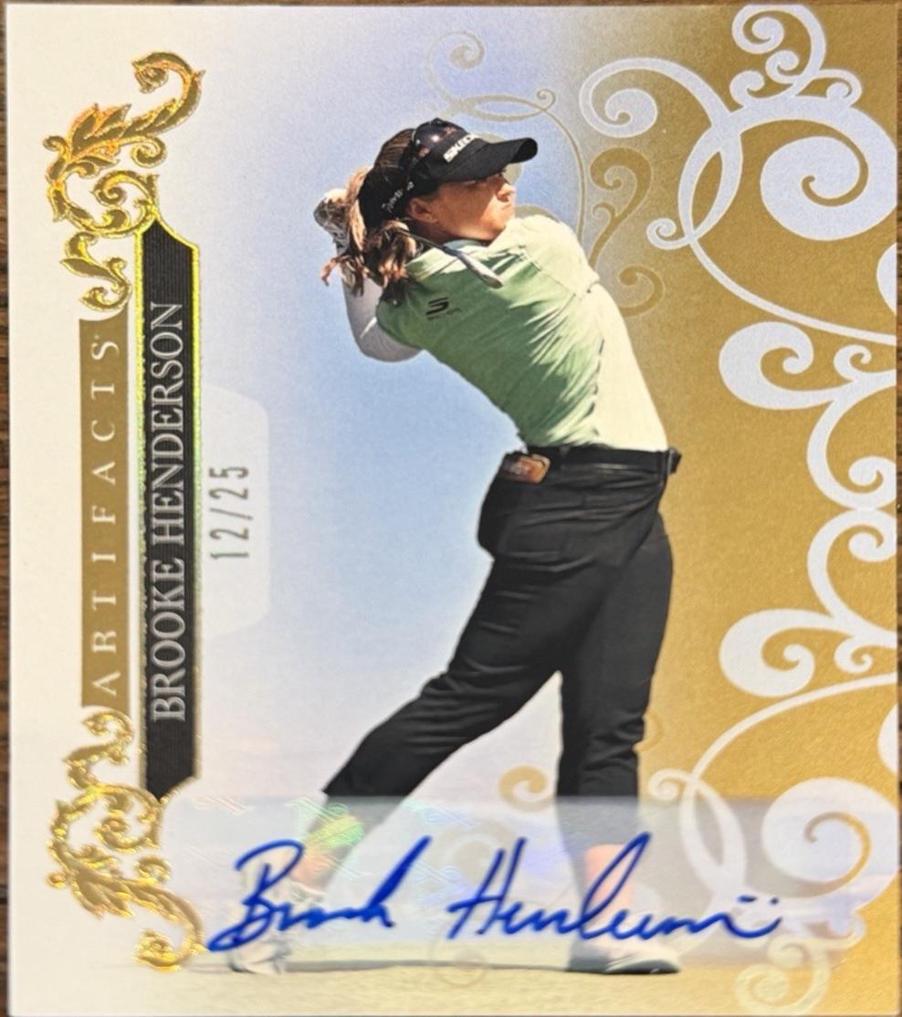 Brooke Henderson [Gold Spectrum Autograph] #2