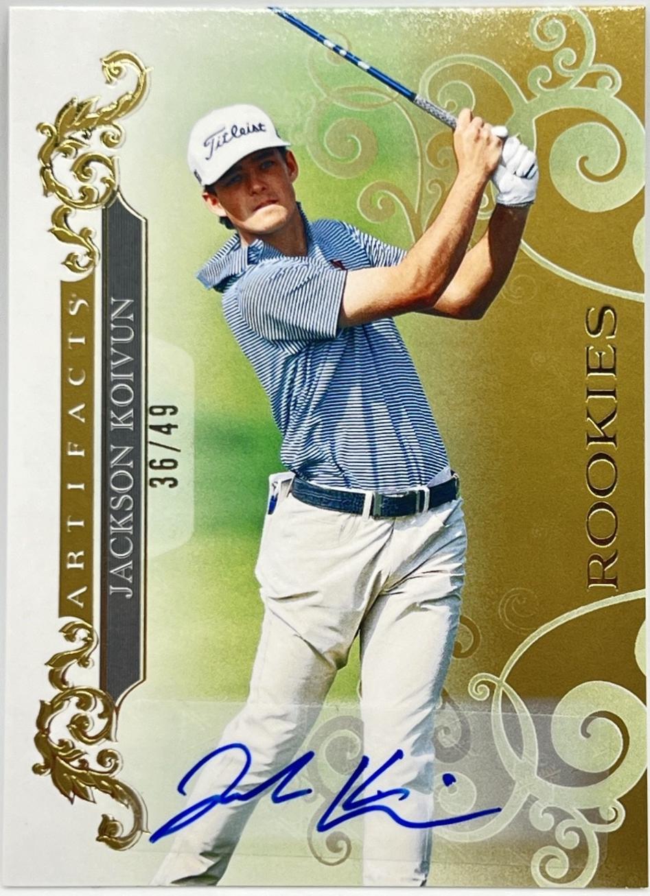 Jackson Koivun [Gold Spectrum Autograph] #74