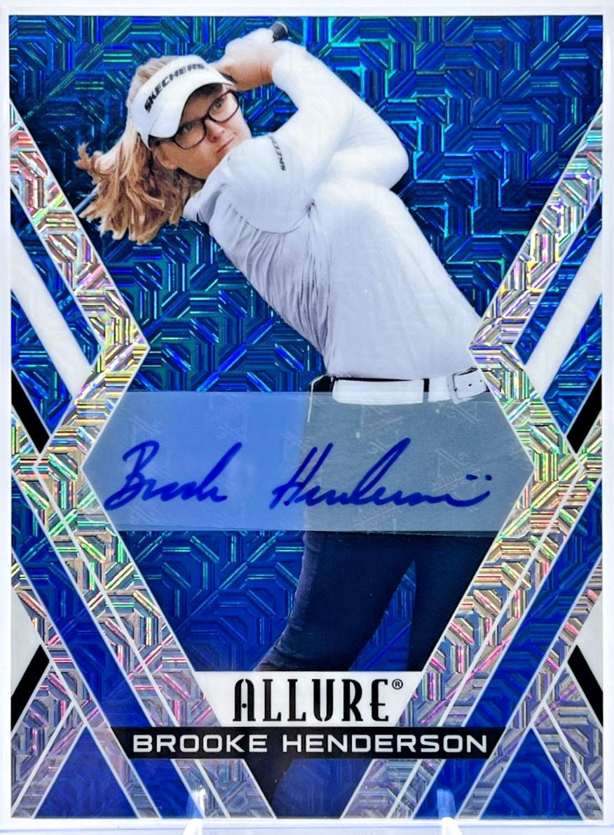 Brooke Henderson [Blue Tees Autograph] #30
