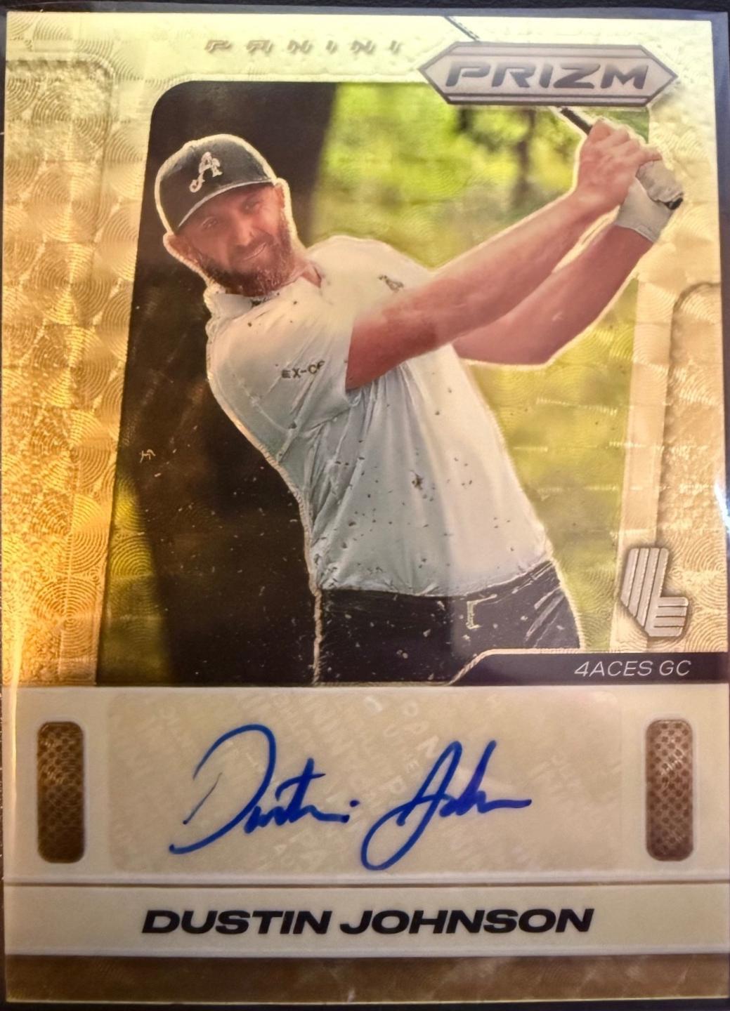 Dustin Johnson [Gold Vinyl] #9