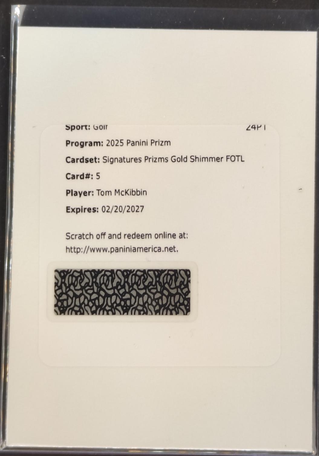 Tom McKibbin [Gold Shimmer] #5