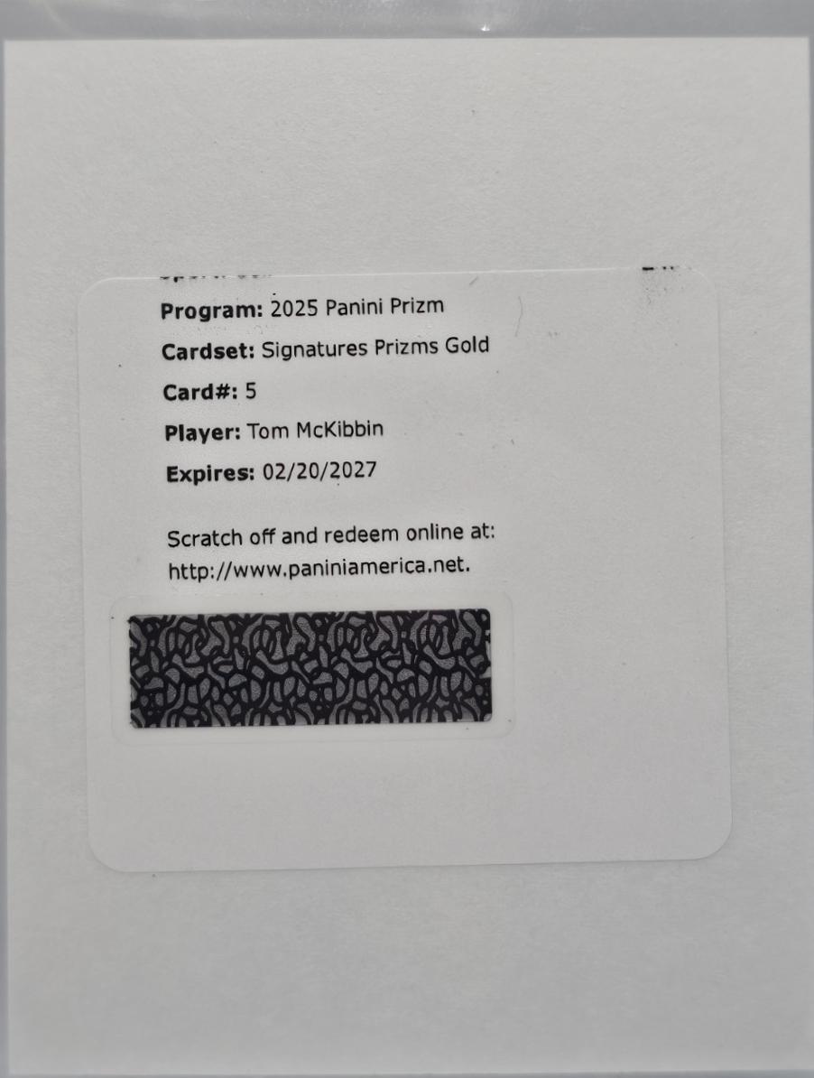 Tom McKibbin [Gold] #5