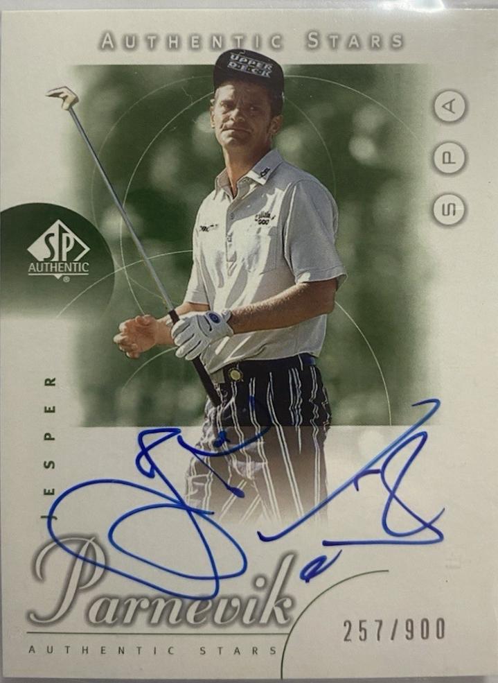 Jesper Parnevik [Authentic Stars Autograph] #47